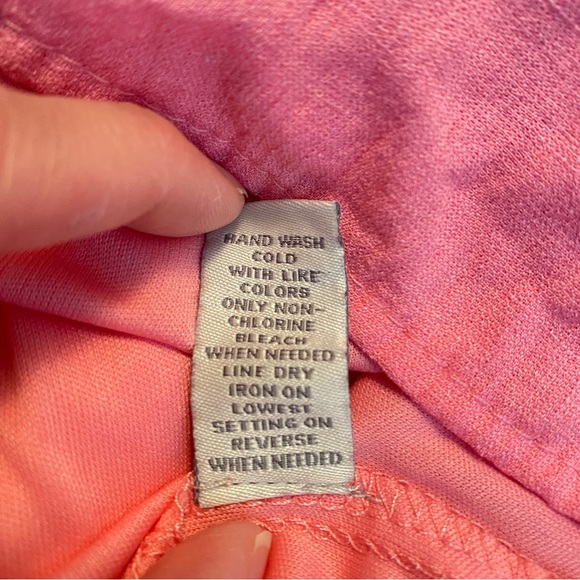 Charlotte Russe pink cap sleeve dress with button detailing, size Small - Picture 13 of 13